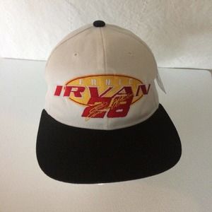 Ernie Irvan #28 Nascar Baseball Hat Cap Chase Authentics Tags Hoop Loop Closure